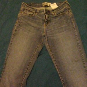 Levi's mid rise straight jeans size 4 m